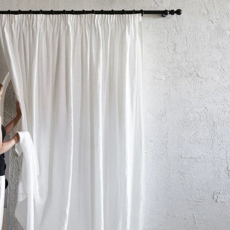 Affordable, custom linen curtains available online – The Foxes Den