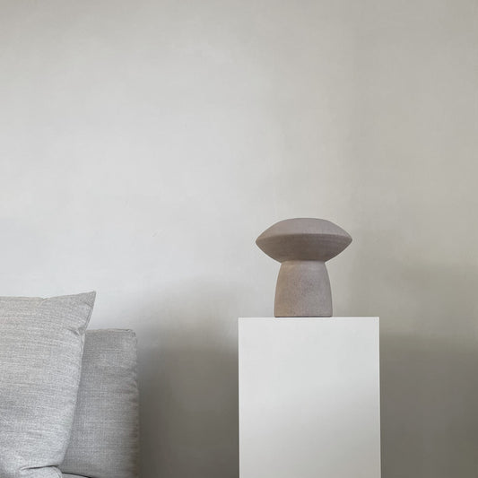 Sphere Vase Fat | Taupe