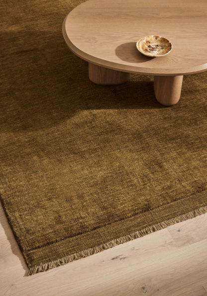 Silvio Floor Rug | Moss  | 100% Wool