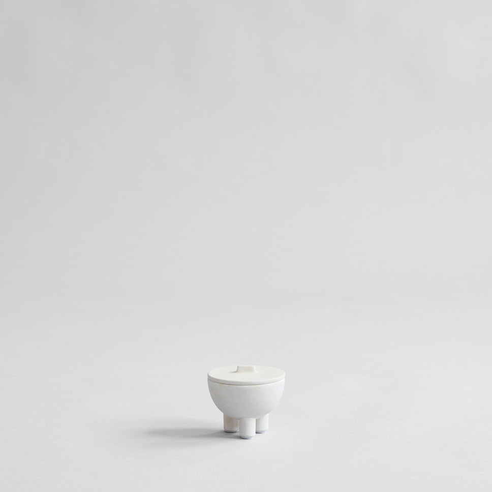 Duck Jar Medio | Bone White