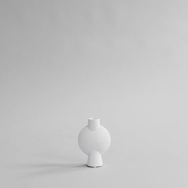 Sphere Vase Bubl Mini Bone White