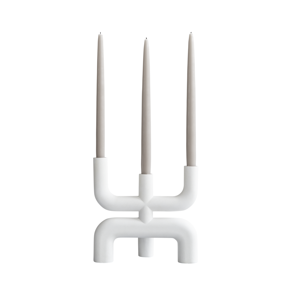 Cobra Candle Holder | Bone White