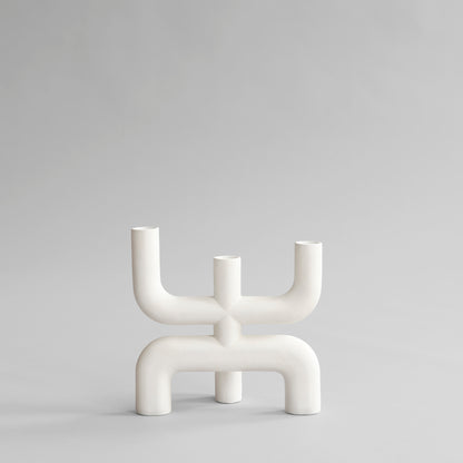 Cobra Candle Holder | Bone White