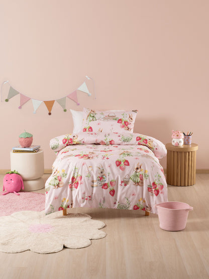 Childrens Duvet Cover | STRAWBERRY GARDEN