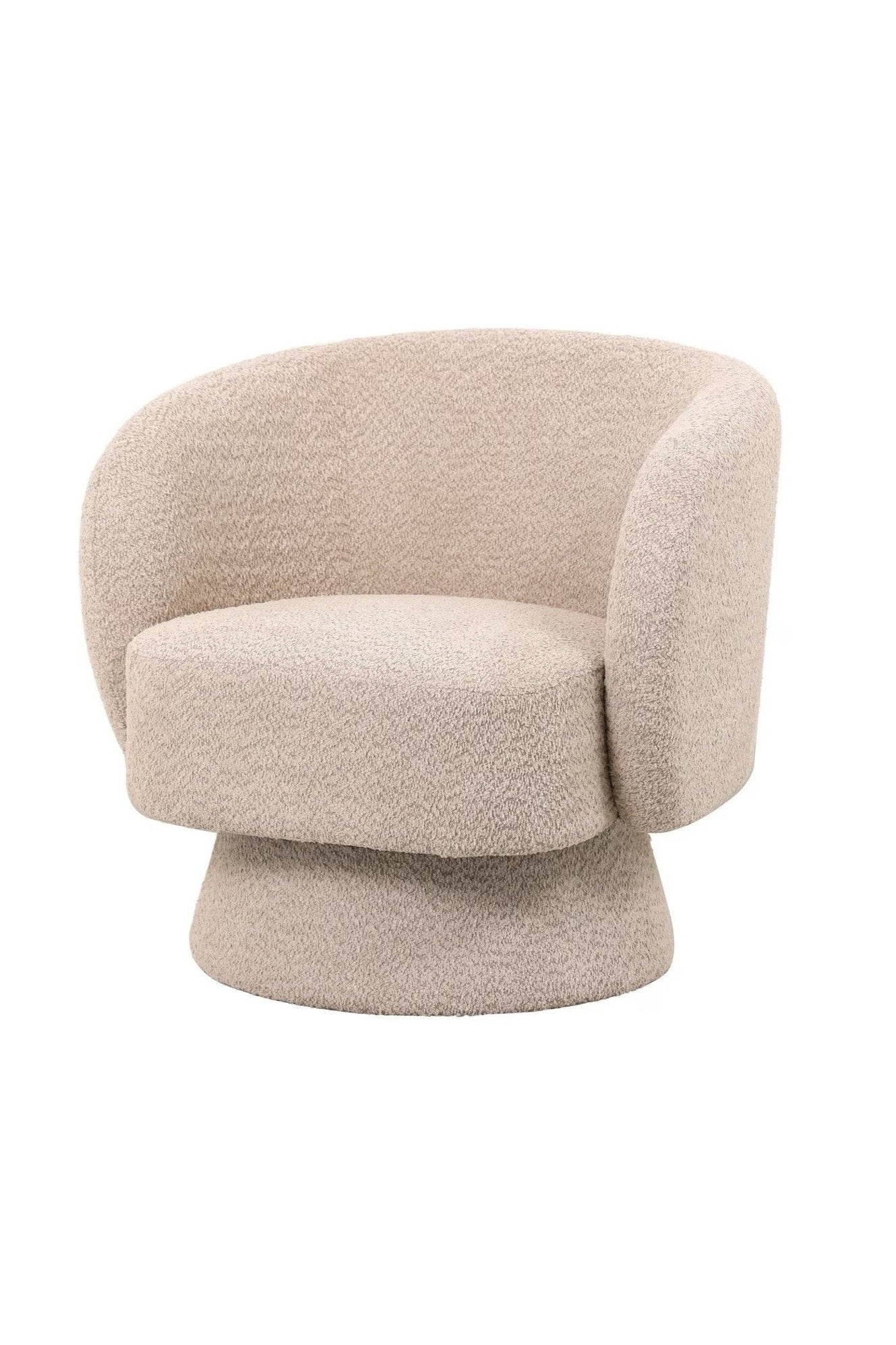 Boston Swivel Chair Taupe