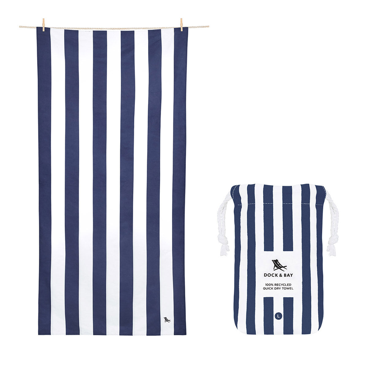 Beach Towel | Whitsunday Blue