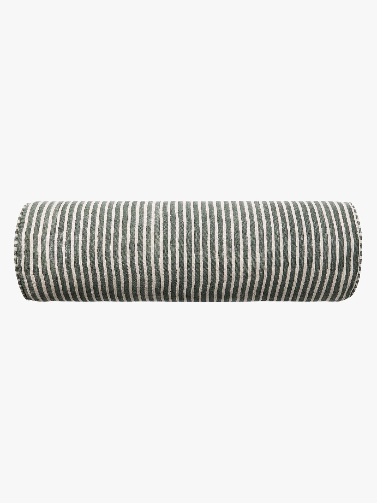 Linen Bolster Cushion | Jade