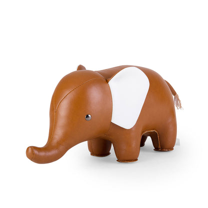 Bookend Classic Elephant | Tan