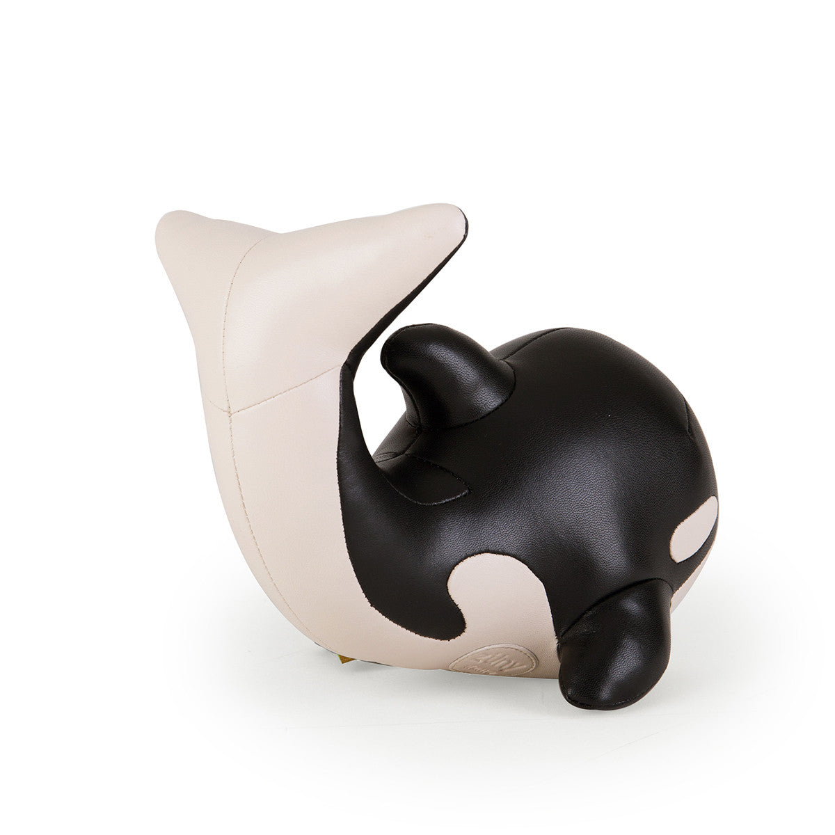 Bookend Whale Black