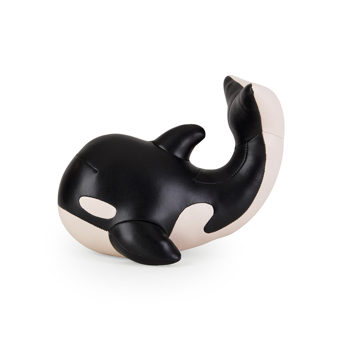 Bookend Whale Black