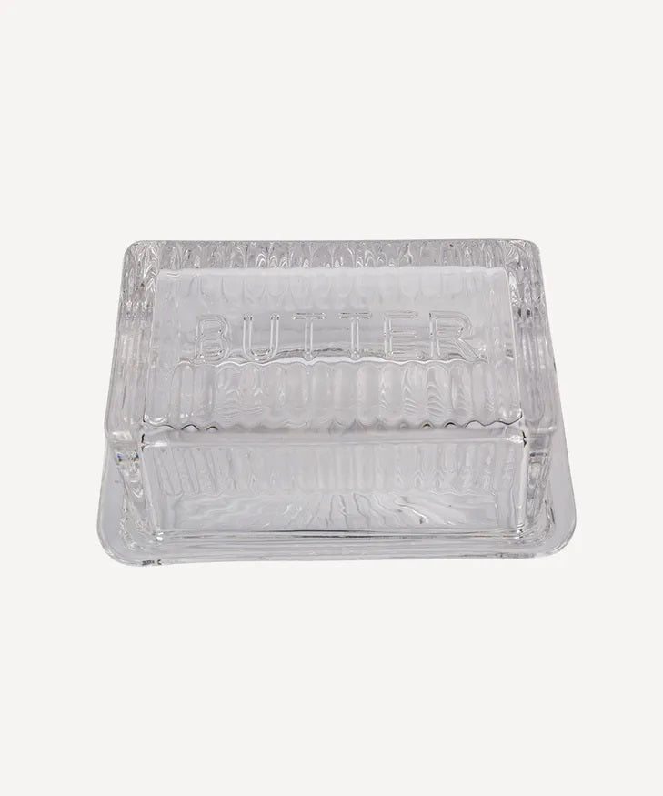 Glass Butter Dish