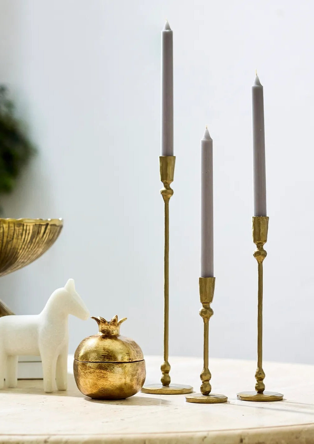 Gold Candleholders