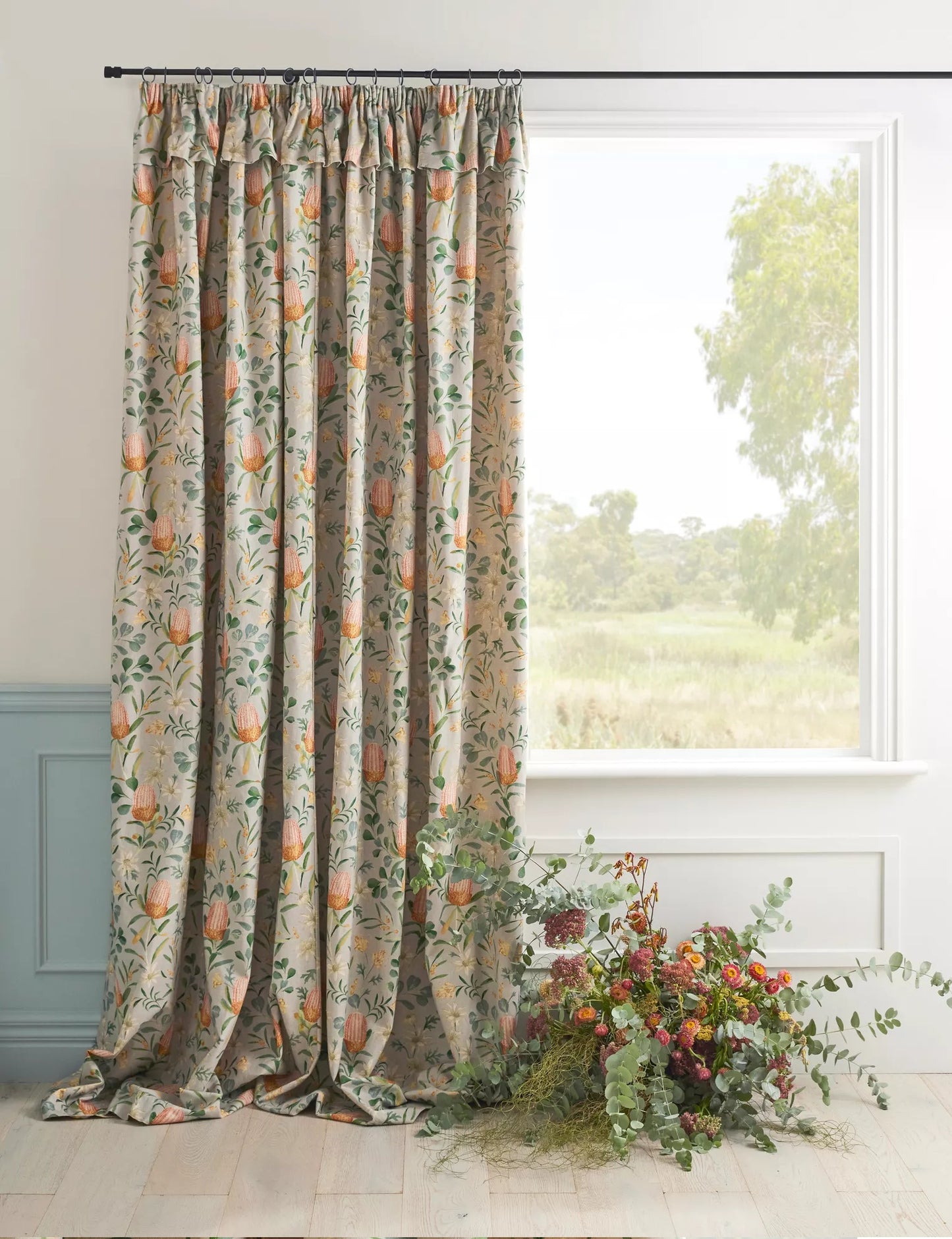 Tradition Healesville Curtains – Floral & Botanical