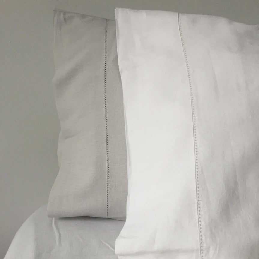 UNION HEMSTITCH DUVET SETS & PILLOWCASES