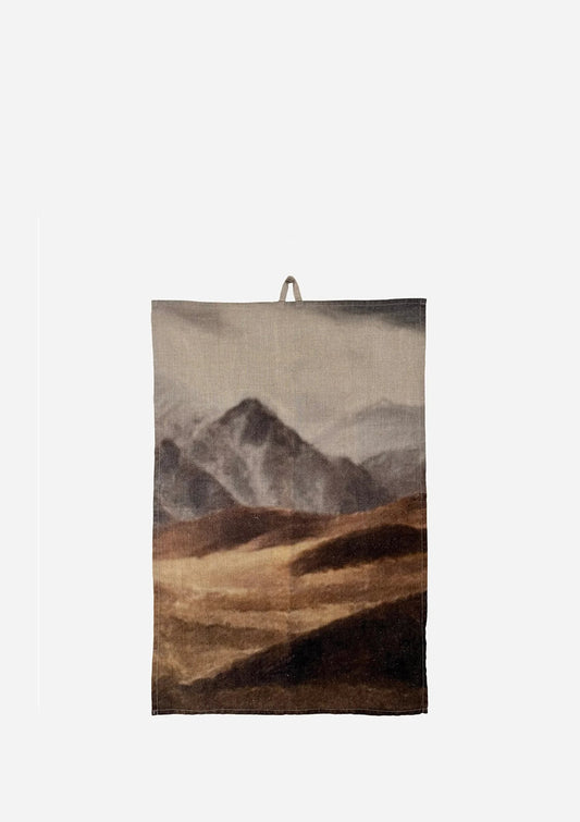 Central Otago Printed 100% Linen Tea Towel