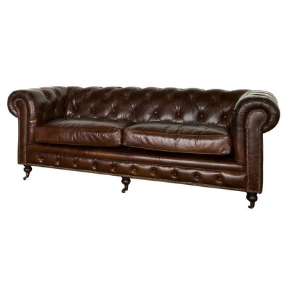 Classic Chesterfield three seater