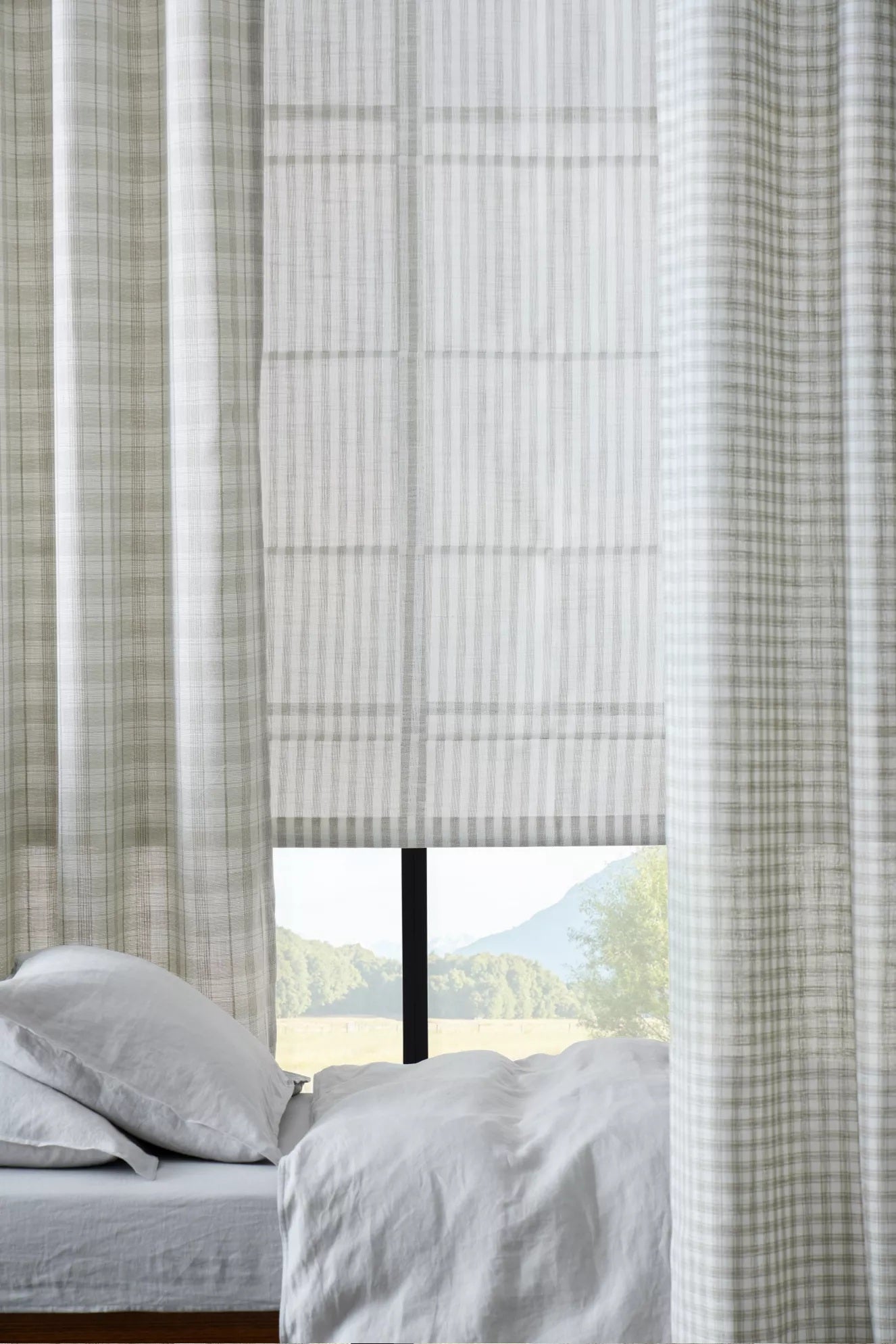 Marengo Sheer Curtains | Alabaster