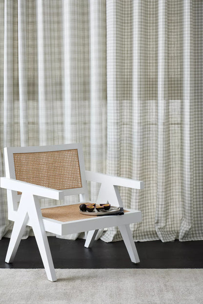 Marengo Sheer Curtains | Alabaster