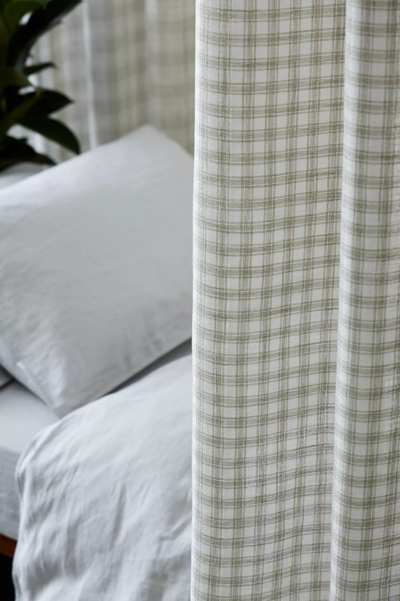 Marengo Sheer Curtains | Alabaster