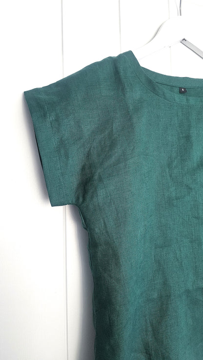 Linen T-Shirt | Emerald