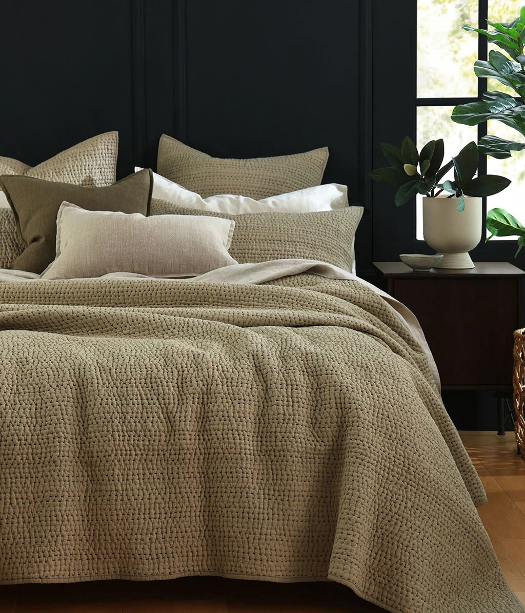 Willow Coverlet Set |  Sage