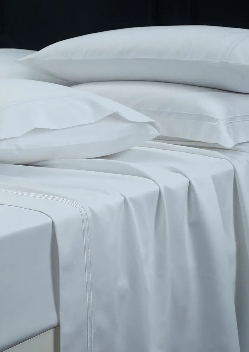 Luxury Bamboo Sheet Set in White