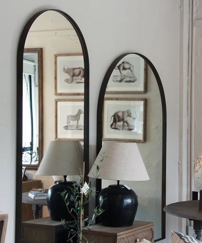 Arch Mirror | Bronze Iron Frame