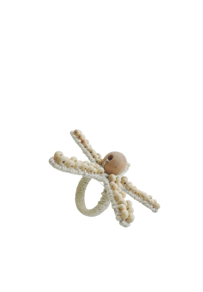 Beaded Napkin Ring - Starfish