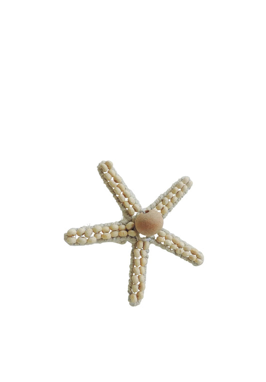 Beaded Napkin Ring - Starfish