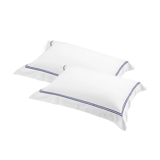 Classique Tailored Pillowcases | Navy (All Sizes)