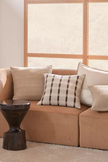 Oia Cushion in Sandstone