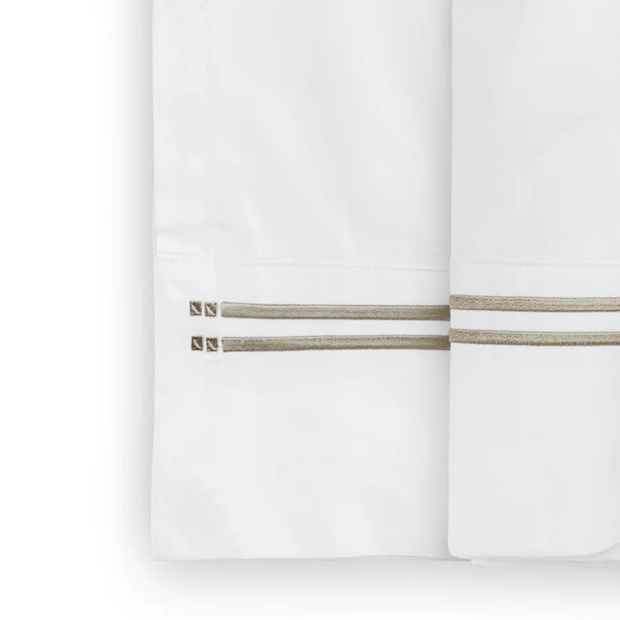 Classique Tailored Flat sheet Set | Pewter