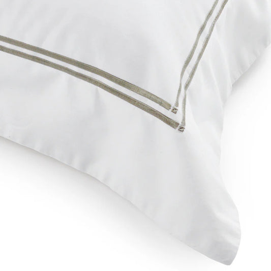 Classique Tailored Pillowcases | Pewter (All Sizes)