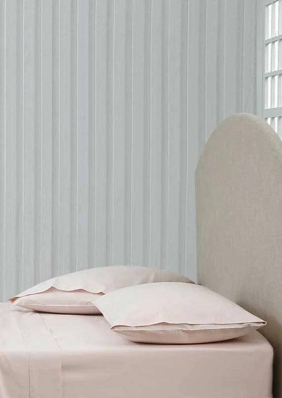 Everyday Cotton Fitted Sheet | Soft Pink | Cali King