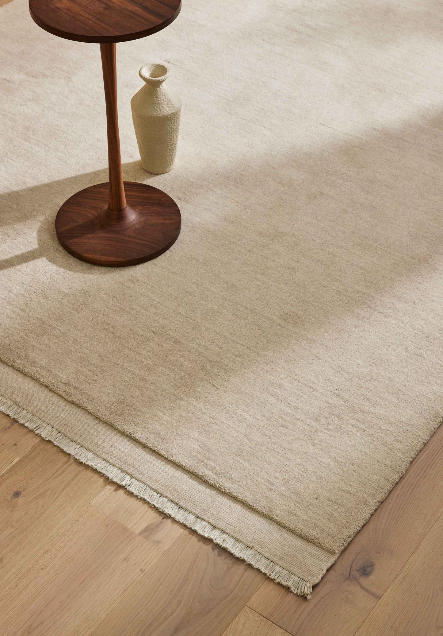 Silvio Floor Rug | Ecru | 100% Wool