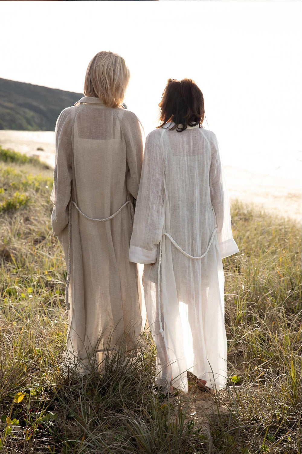 Gauze Linen Duster | Natural