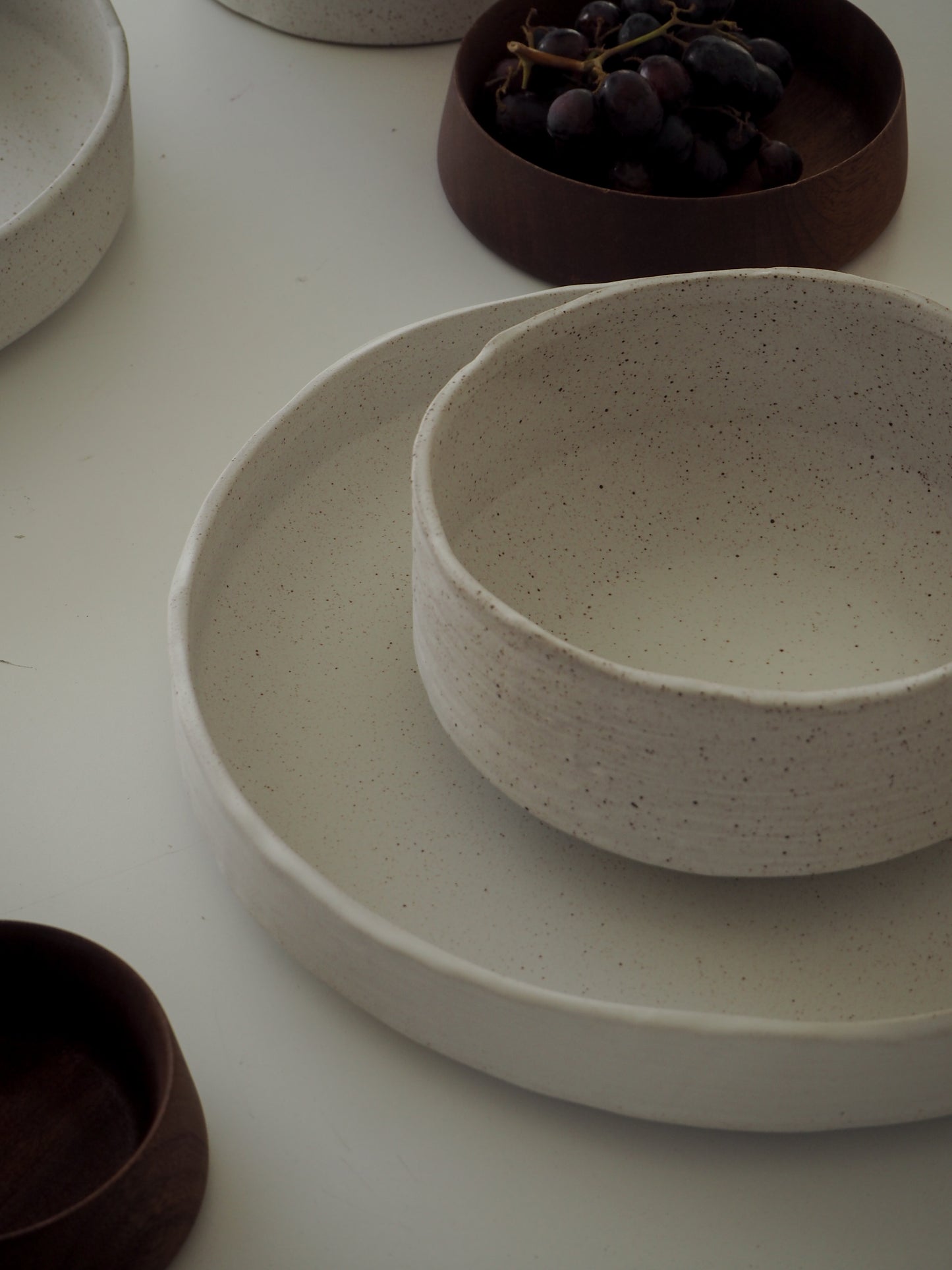 Organic Stoneware plate | Earth | 31cm