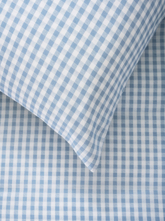 Fitted Sheet | Double - Blue