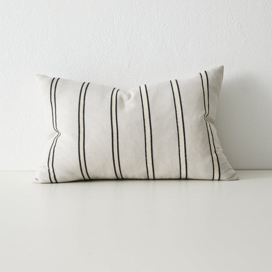 Vinnie Stripe Cushion | Glacier