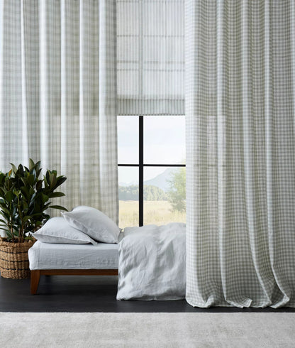 Marengo Sheer Curtains | Alabaster