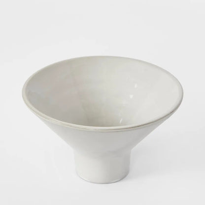 Halo Bowl on Stand - White