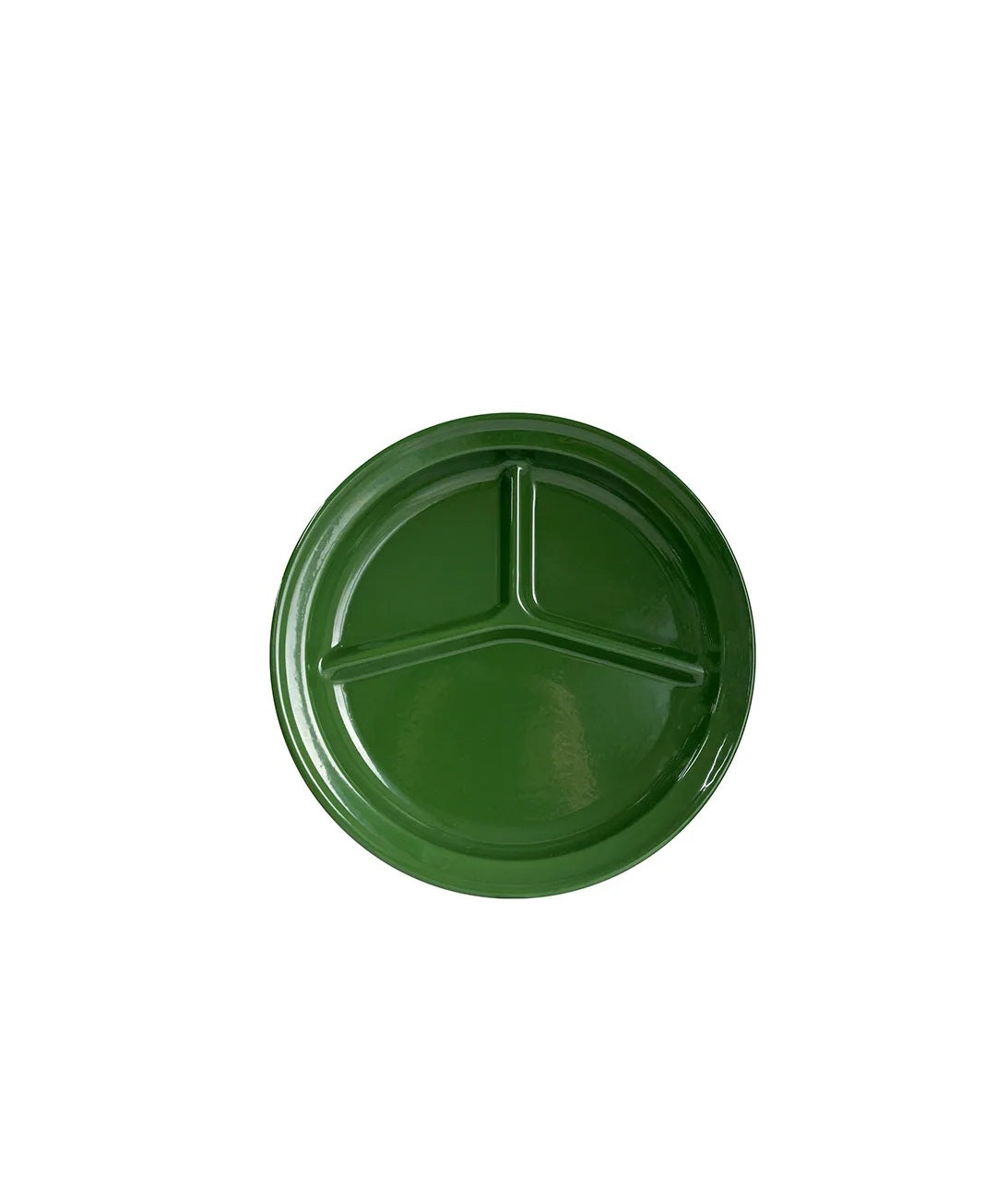 Enamel Camping Plate | NATIVE GREEN