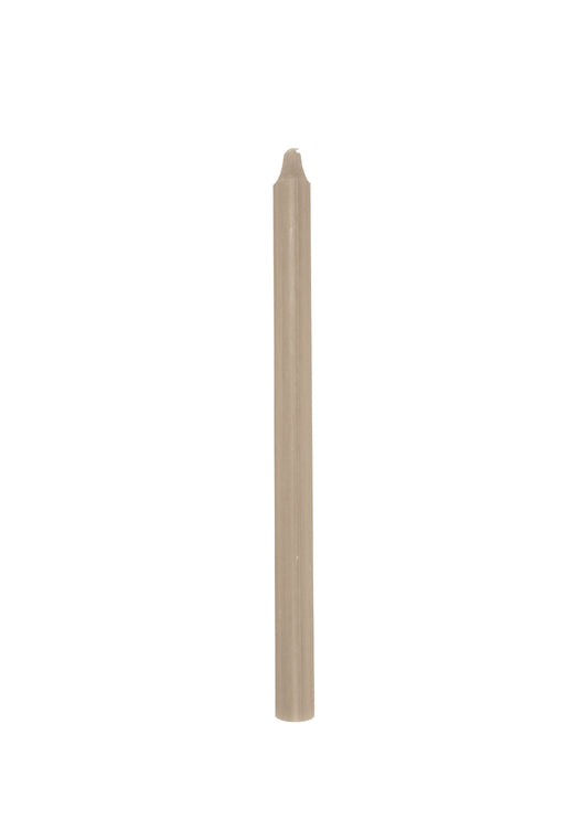 BROSTE Candle Taper | Linen  ( set of 10 )