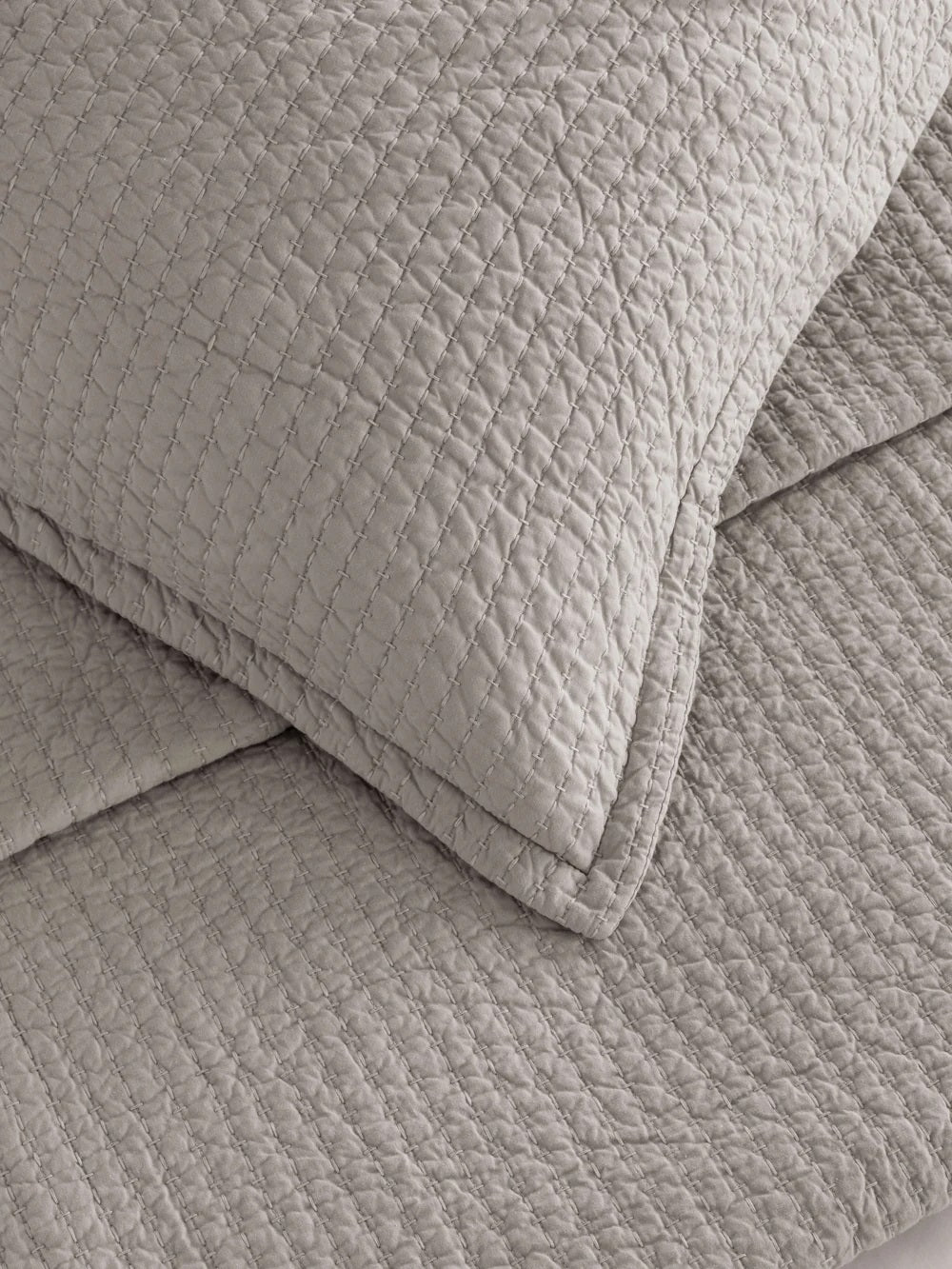 Aspen Pure Cotton Quilt | Flax