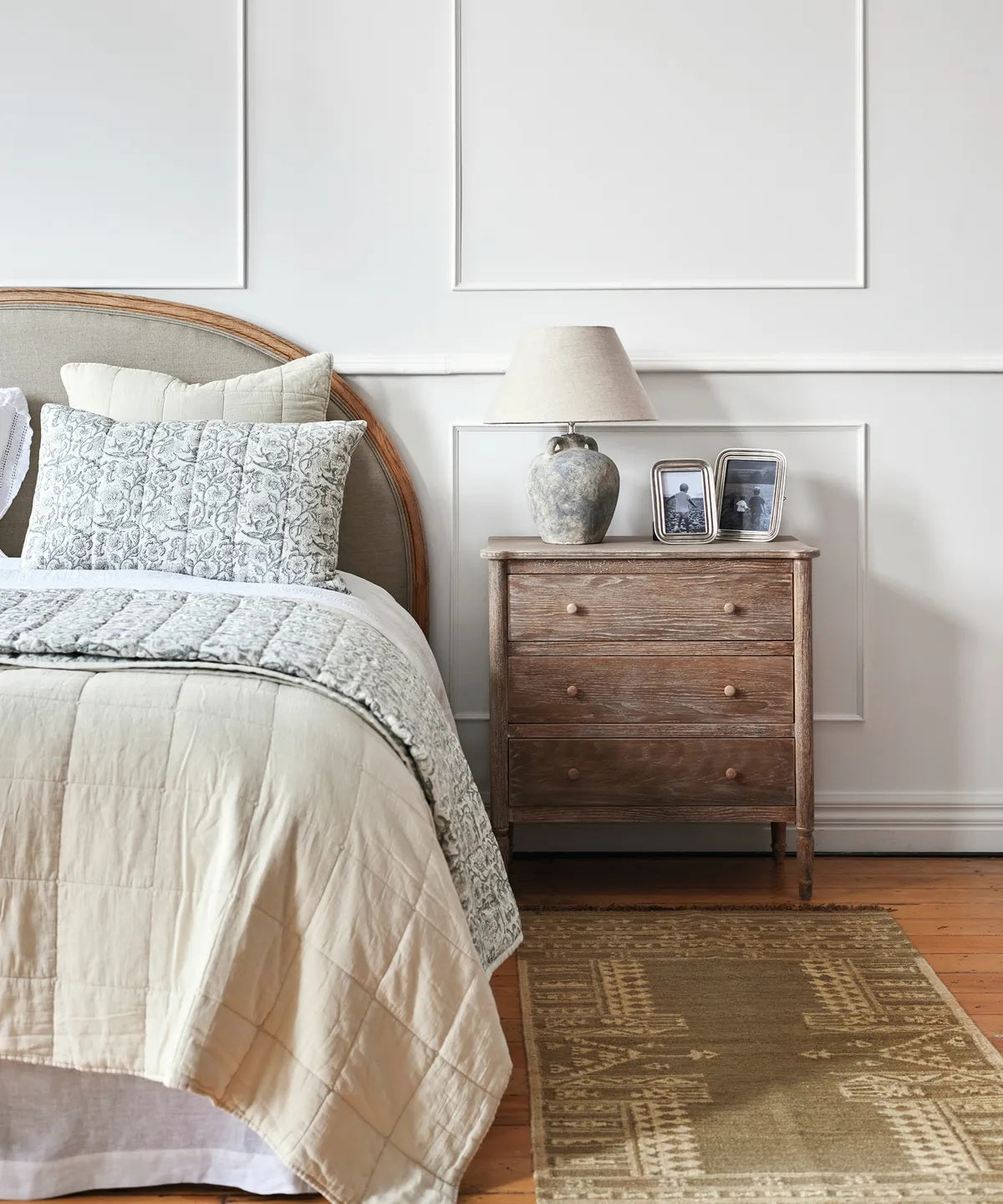 Athena Coverlet in Blue