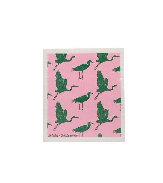 FLORENCE DISH CLOTH - WHITE HERON