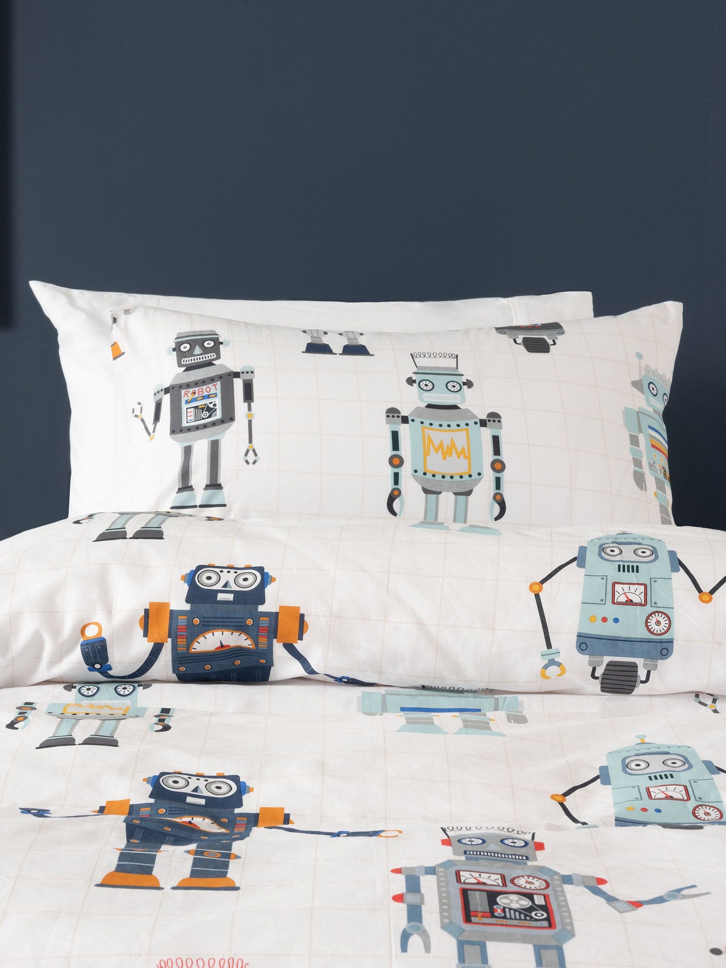 Childrens Duvet Cover | RETRO ROBOT