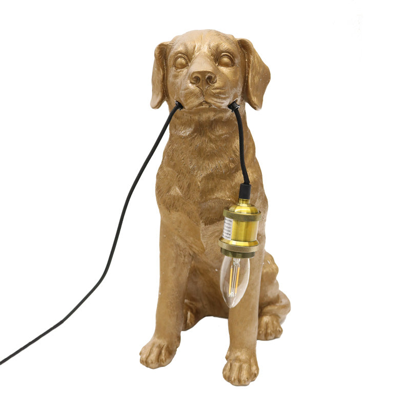 Golden Labrador Table Lamp