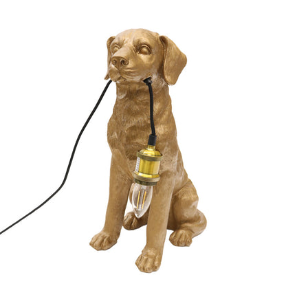 Golden Labrador Table Lamp