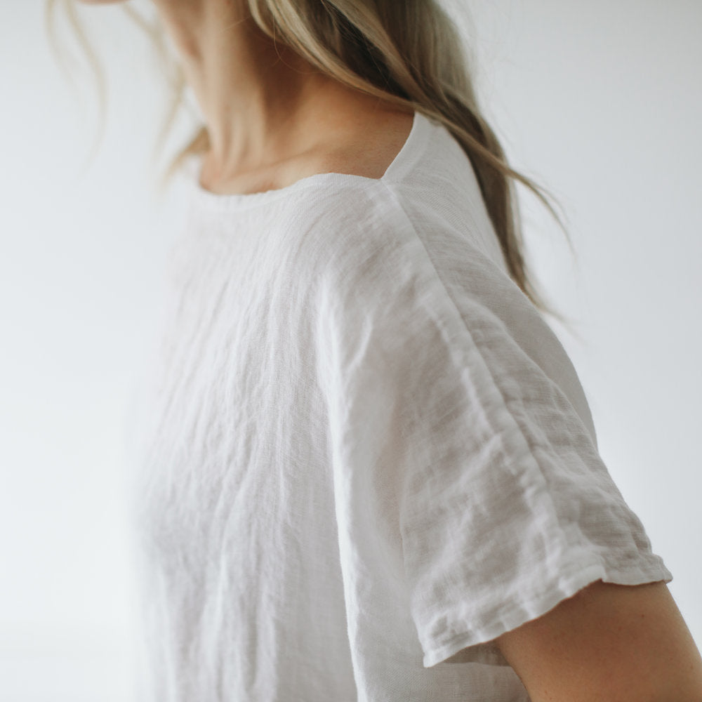 Linen Top | Red